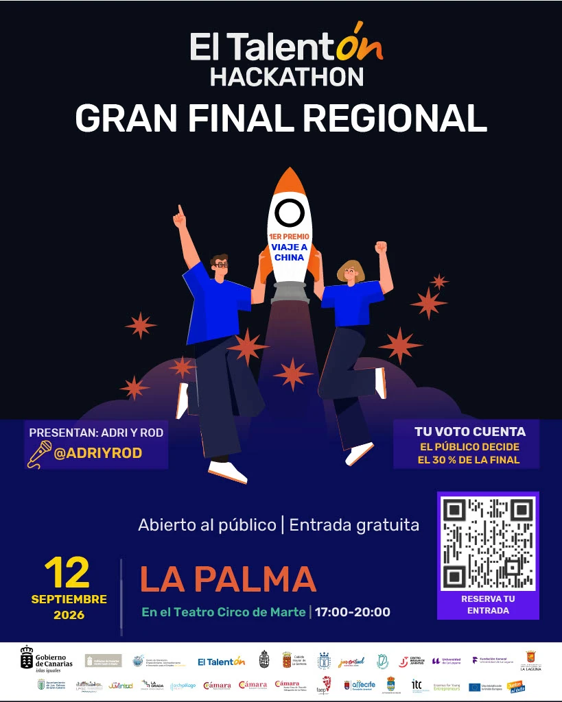 Cartel oficial El Talentón Hackathon 2026